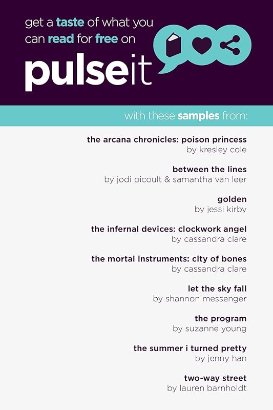 Get a Taste of Pulseit!: Free Pulseit eSampler by Shannon Messenger