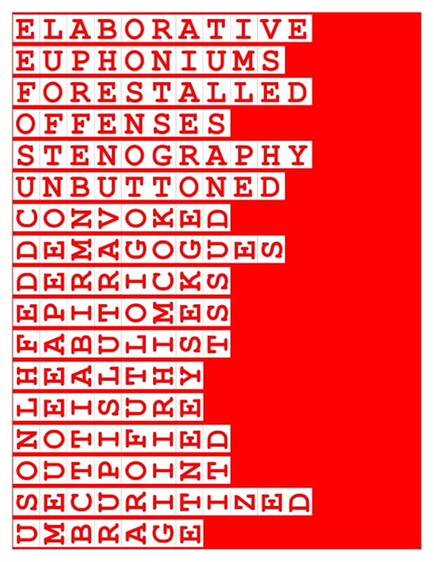 256 Cutout Crossword Puzzles Created by Francis Gurtowski by Francis Gurtowski