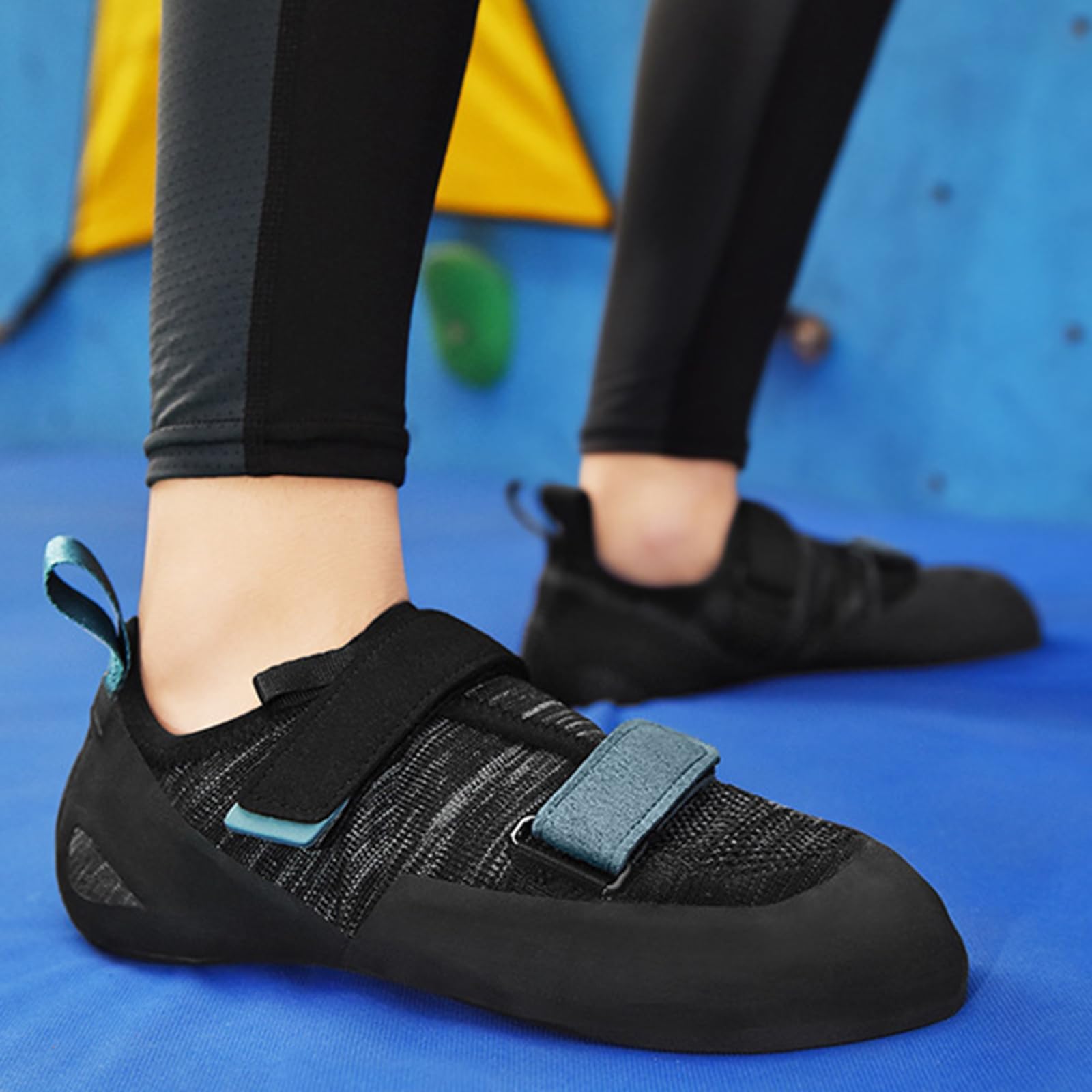 DAMANDO Men's Rock Climbing Shoes For Athletic Gym Casual Comfortable Bouldering Sport Sneakers_vogvips.com