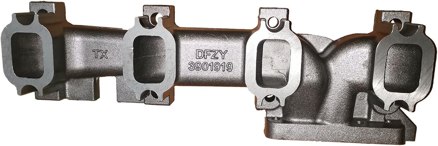 Exhaust Manifold For Case Backhoes And Dozers With Cummins 4 - View #11