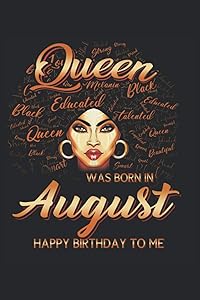 A Queen Was Born In August: These African American themed clothing for women featuring a simple graphic design of a beautiful afro lady with text Supporting BLM. by Lush Publishings