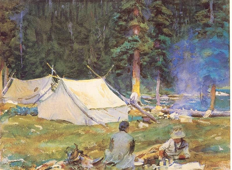 Trailing and camping in Alaska (1909) by Addison M Powell