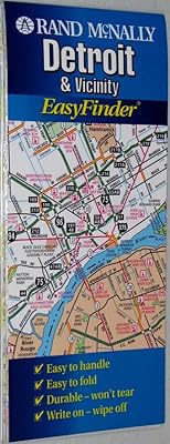 Rand McNally Easyfinder Detroit and Vicinity Regional, Michigan