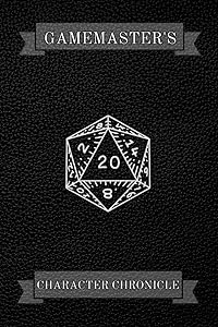 Gamesmasters Character Chronicle: Fantasy Style Roleplay Game, Character Chronicle. 140 pages