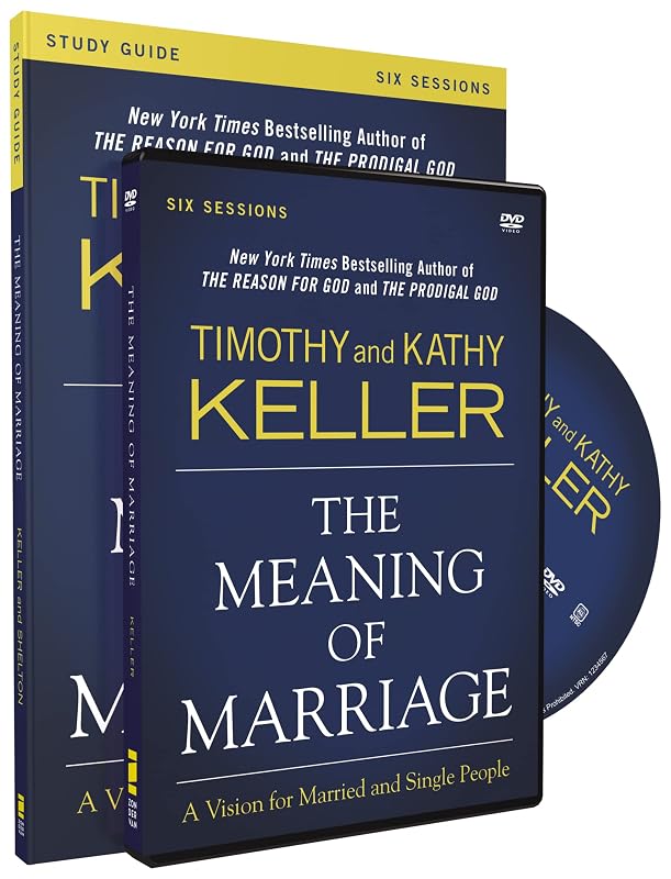 The Meaning of Marriage Study Guide with DVD: A Vision for Married and Single People by Timothy Keller