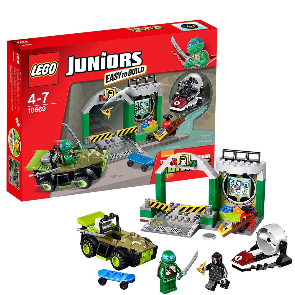 lego juniors 10669: turtles lair