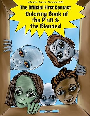 The Official First Contact - Coloring Book of the P'nti & the Blended
