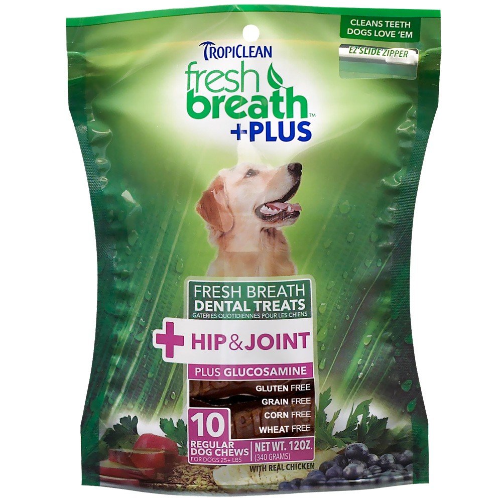 

Fresh Breath Plus Dental Treats Hip Joint Regular (10 chews)