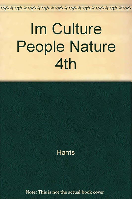 Im Culture People Nature 4th by Harris