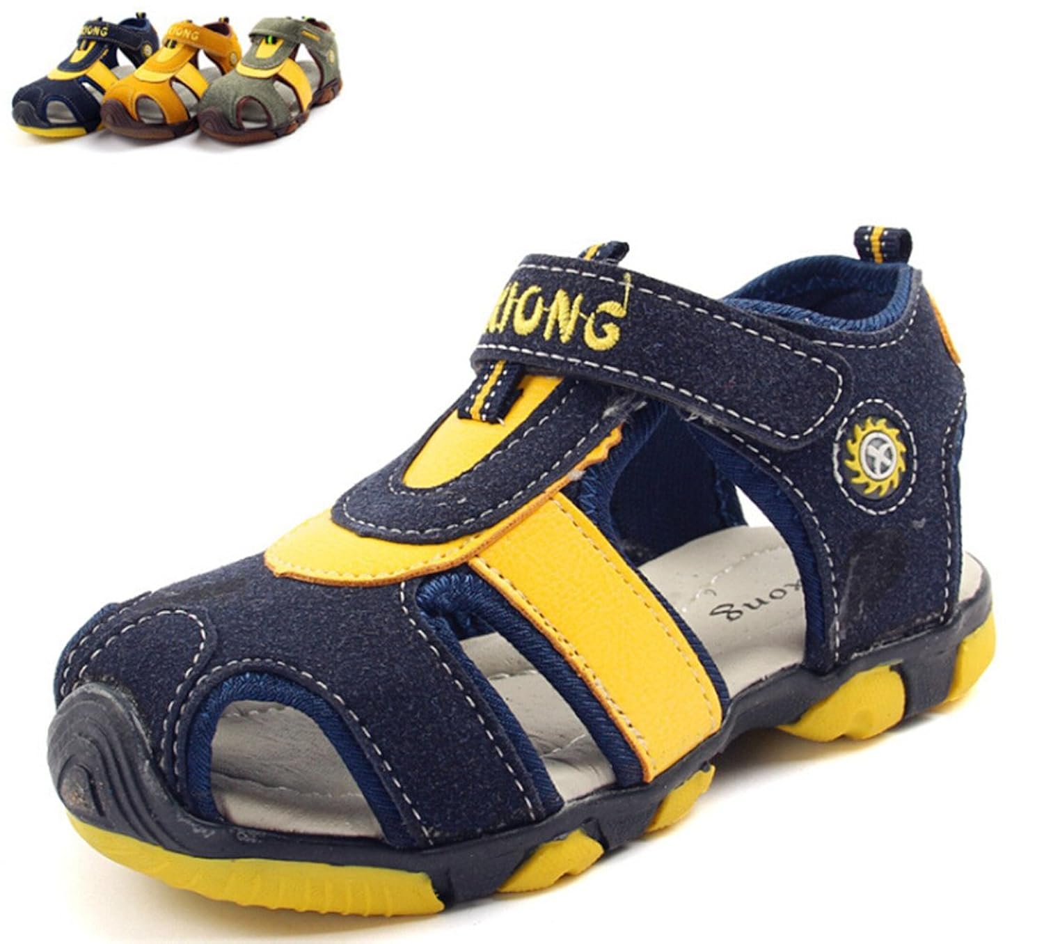 

DADAWEN Boy's Girl's Hook and Loop Sport Sandal (Toddler/Little Kid/Big Kid)