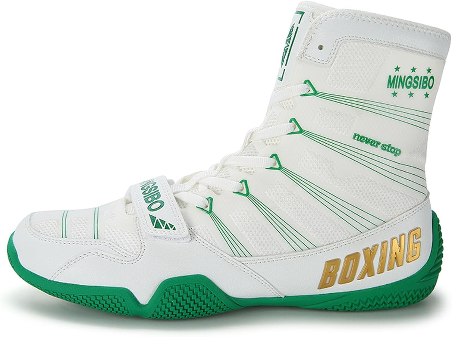 Wrestling Boxing Boots For Men Youth Women Lightweight Breathable Non-Slip Fighting Sports Gym Training Footwear_vogvips.com