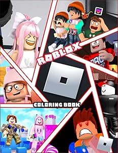 Ṛobloẋ coloring book: 92 Pages, Excellent Ŗoblox Jumbo Coloring Book For Kids Ages 4-8, Fun Coloring Book with All Characters, Coloring for Fun and Stress Relief by Bridget Barker S