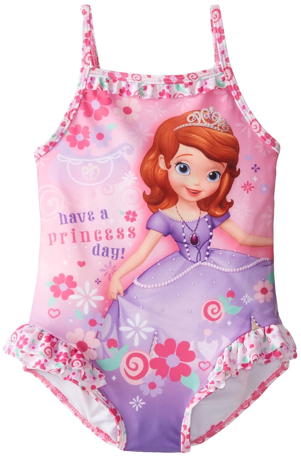 

Disney Little Girls' Toddler Princess Sofia One Piece Swimsuit