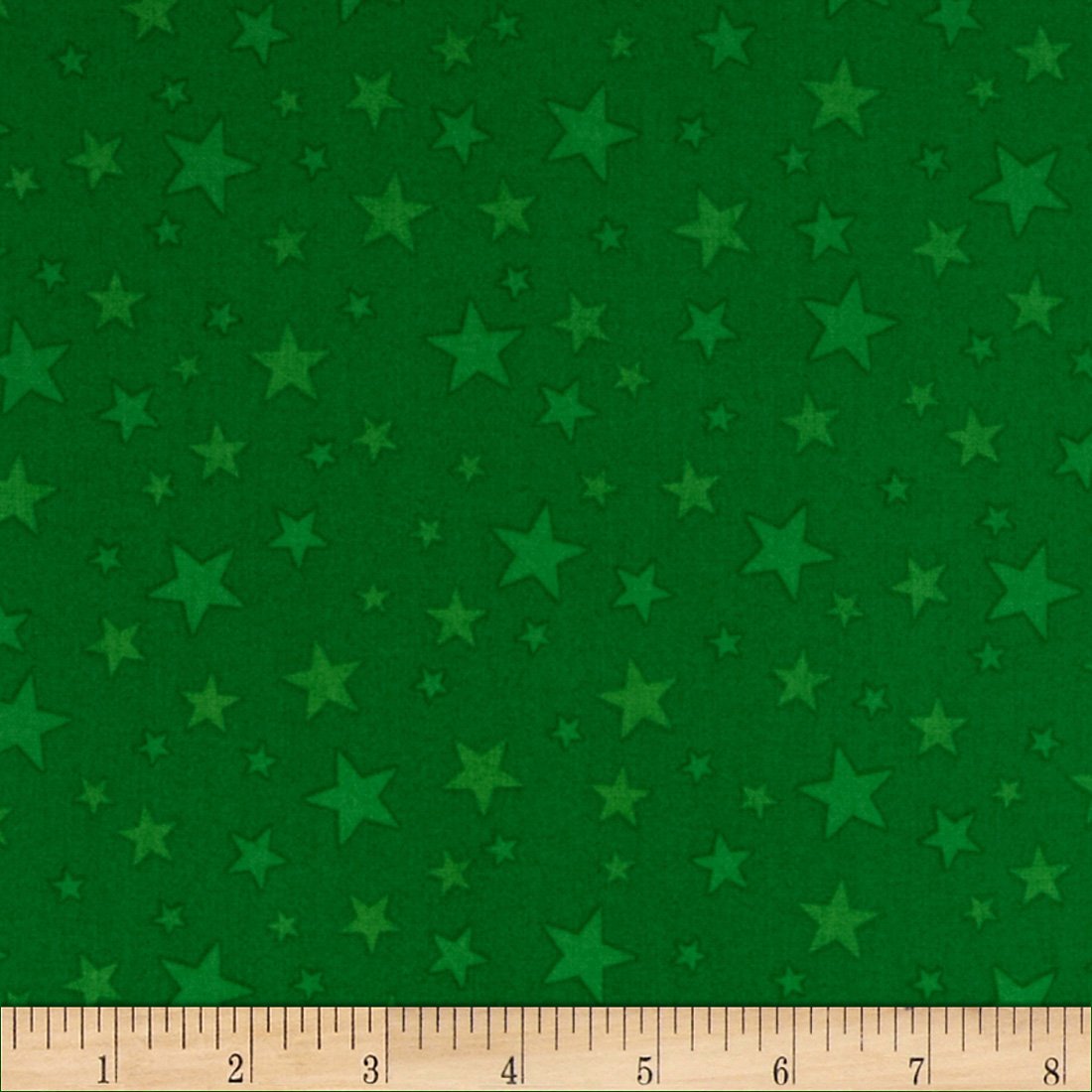 

Thomas the Train Team Thomas Star Green Fabric