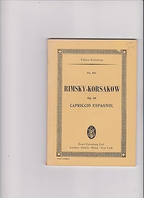Capriccio Espagnol, Op. 34