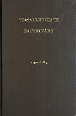 Somali-English dictionary