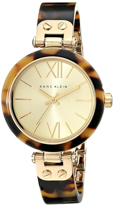Anne klein tortoise watch Clearance