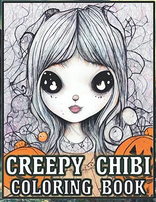 Creepy Chibi Coloring Book: Chibi And Horror, Kawaii And Creepy, Everything Is In This Book, 50 Coloring Pages To Stress Relief and Relaxation For All Colorists