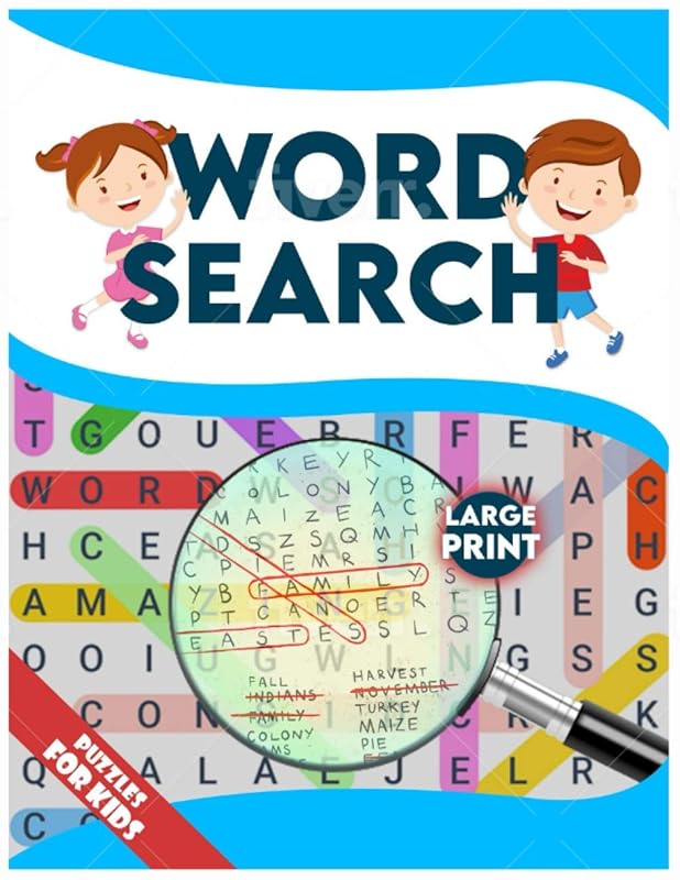 Word Search Puzzle Book for kids: 101 Fun Word Search Puzzles for Clever Kids 4-8: First Kids Word Search Puzzle Book ages 4-6 & 6-8. Word for Word ... 6, 7 and 8 (Fun Learning Activities for Kids) by activity books