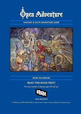 Open Adventure Basic Rulebook (Paperback)