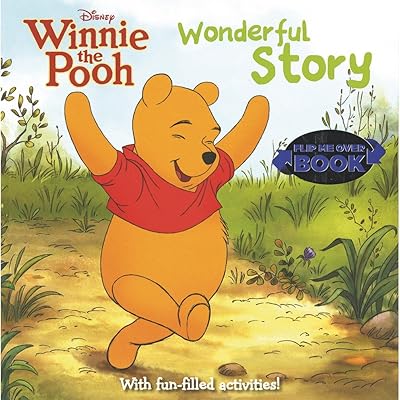 Disney Winnie the Pooh Flip Me Over - Activity and Story Book