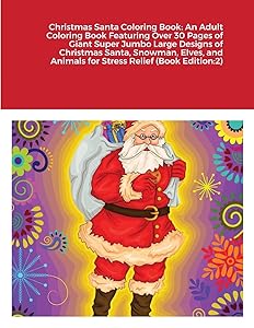 Christmas Santa Coloring Book