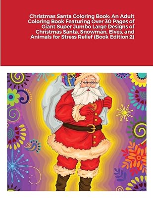 Christmas Santa Coloring Book