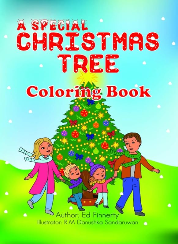 A Special Christmas Tree Coloring Book by Ed Finnerty