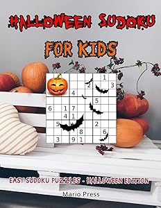 Halloween Sudoku For Kids: Halloween Sudoku For Kids by Mario Press