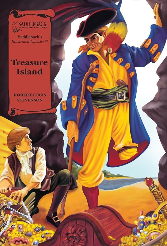Treasure Island Graphic Novel (Saddleback's Illustrated Classics) by Robert Louis Stevenson