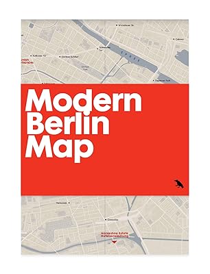 Modern Berlin Map: Guide to 20th Century Architecture in Berlin (Blue Crow Media Architecture Maps)