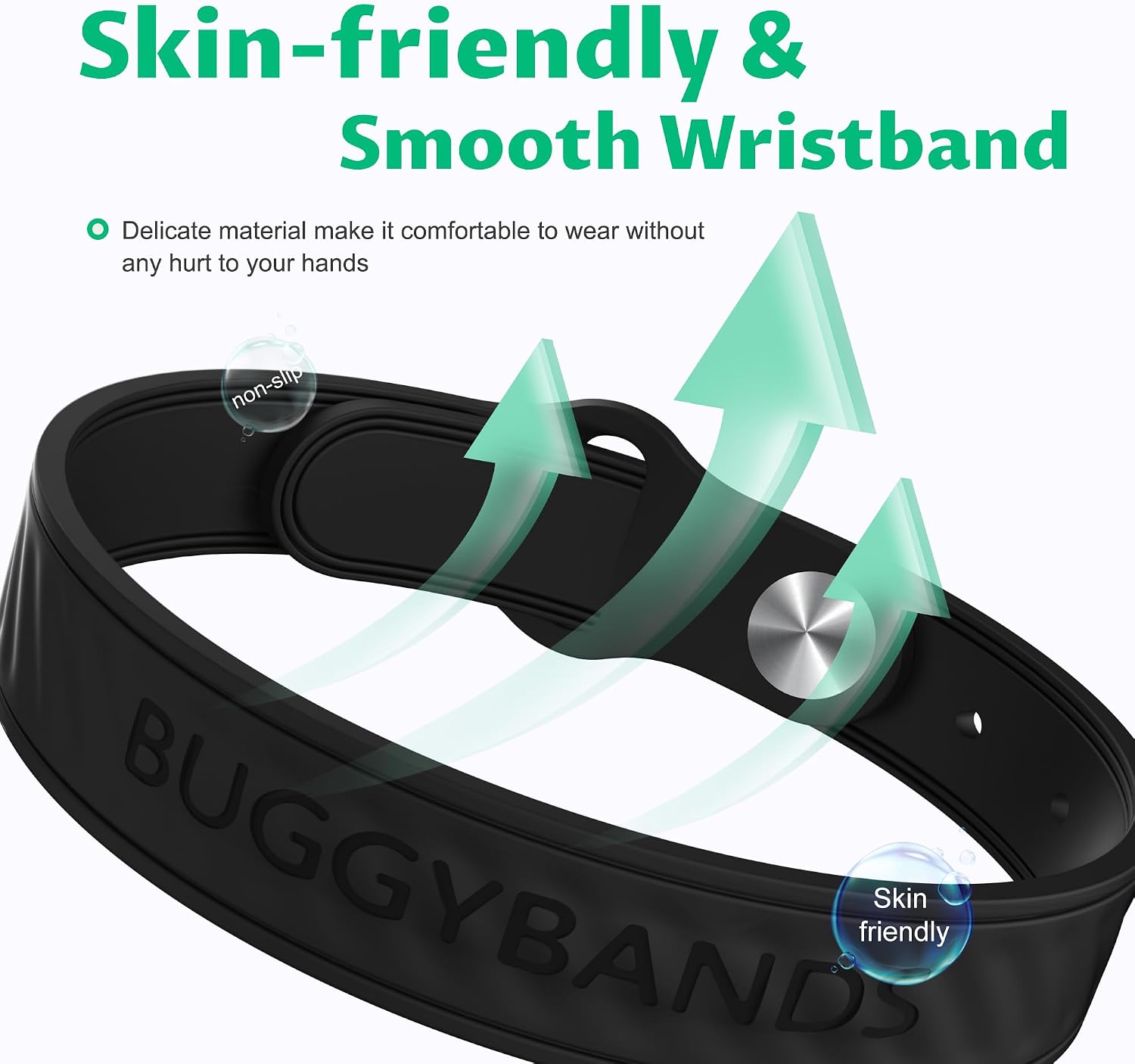 Mosquito Repellent Bracelets, 6 Pack Silicone Mosquito Repellent Bands With DEET Free, Natural & Waterproof Bug Wristbands For Kids And Adults,_voghion.com