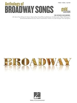 Anthology of Broadway Songs - Gold Edition Songbook