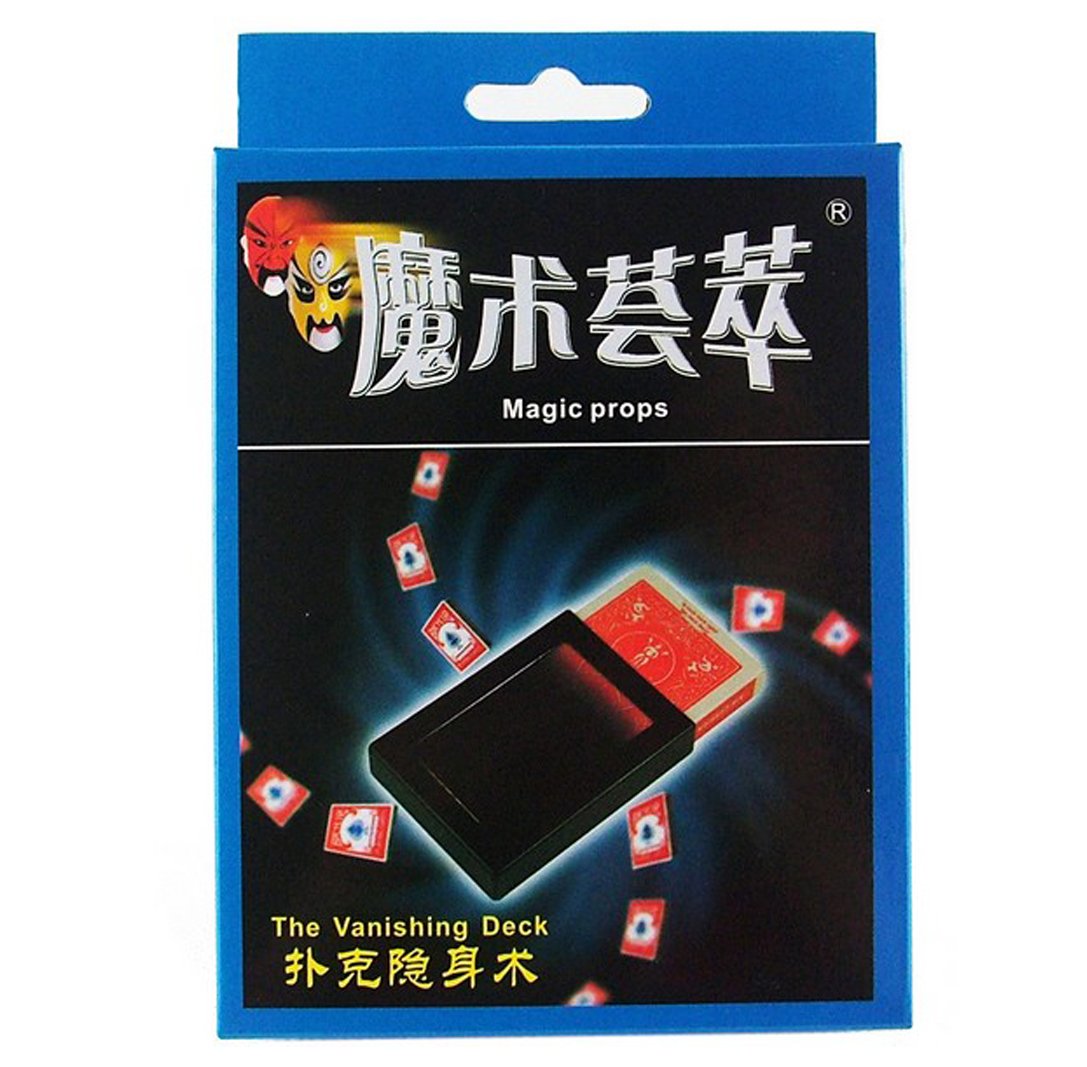 魔术荟萃 扑克隐身术 魔术道具 近景 牌盒消失 魔术 初学者 7013