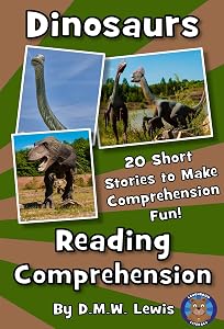 Dinosaurs Reading Comprehension: 20 Dinosaur Short Stories to Make Comprehension Fun