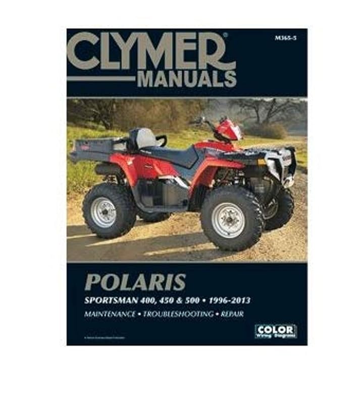 Clymer Polaris Sportsman 400, 450 and 500 1996-2008 by Ed Scott