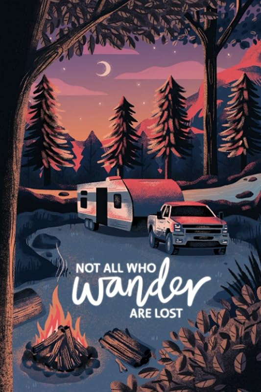 Camping Journal (Logbook): Cute Vintage Camping, RV and Travel Trailer Planner. Great Addition To All The Essential Camping And Road Trip Accessories. ... Suitable For Men And Women of All Ages. by Benzer Press