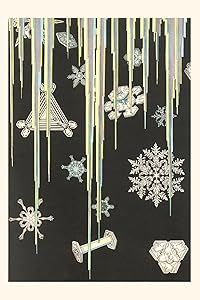 Vintage Journal Icicles and Snowflakes (Pocket Sized - Found Image Press Journals)