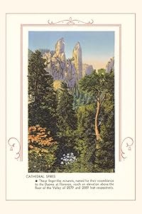 The Vintage Journal Cathedral Spires, Yosemite, California (Pocket Sized - Found Image Press Journals)
