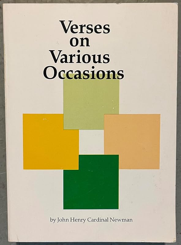 Verses on Various Occasions by John Henry Cardinal Newman