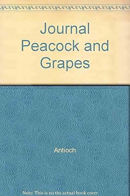Journal Peacock and Grapes