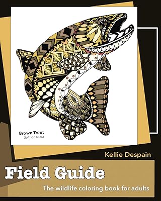 Field Guide: The wildlife coloring book for adults