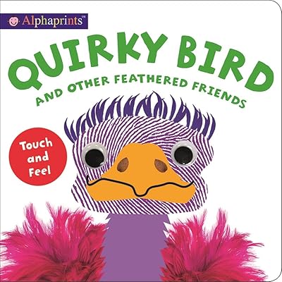 Alphaprints Touch & Feel Quirky Bird