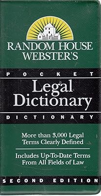 Webster's Legal Dictionary