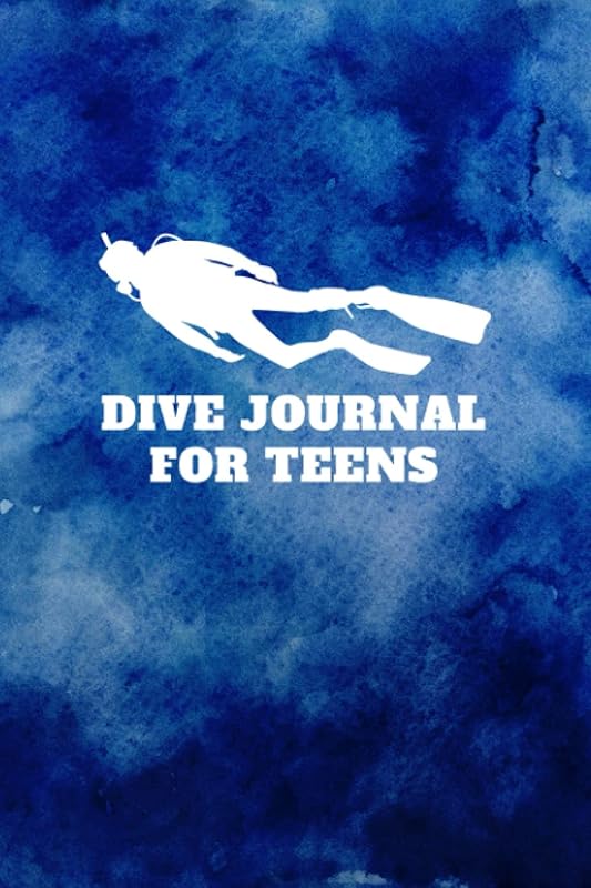 Dive Journal for Teens: My Dive Information Notes Book for Logging Over 100 Dives - Keep Track of All Important Information in Regards to All Your Scuba Diving Trips - Tie Dye Cover Design by Tommy Khan
