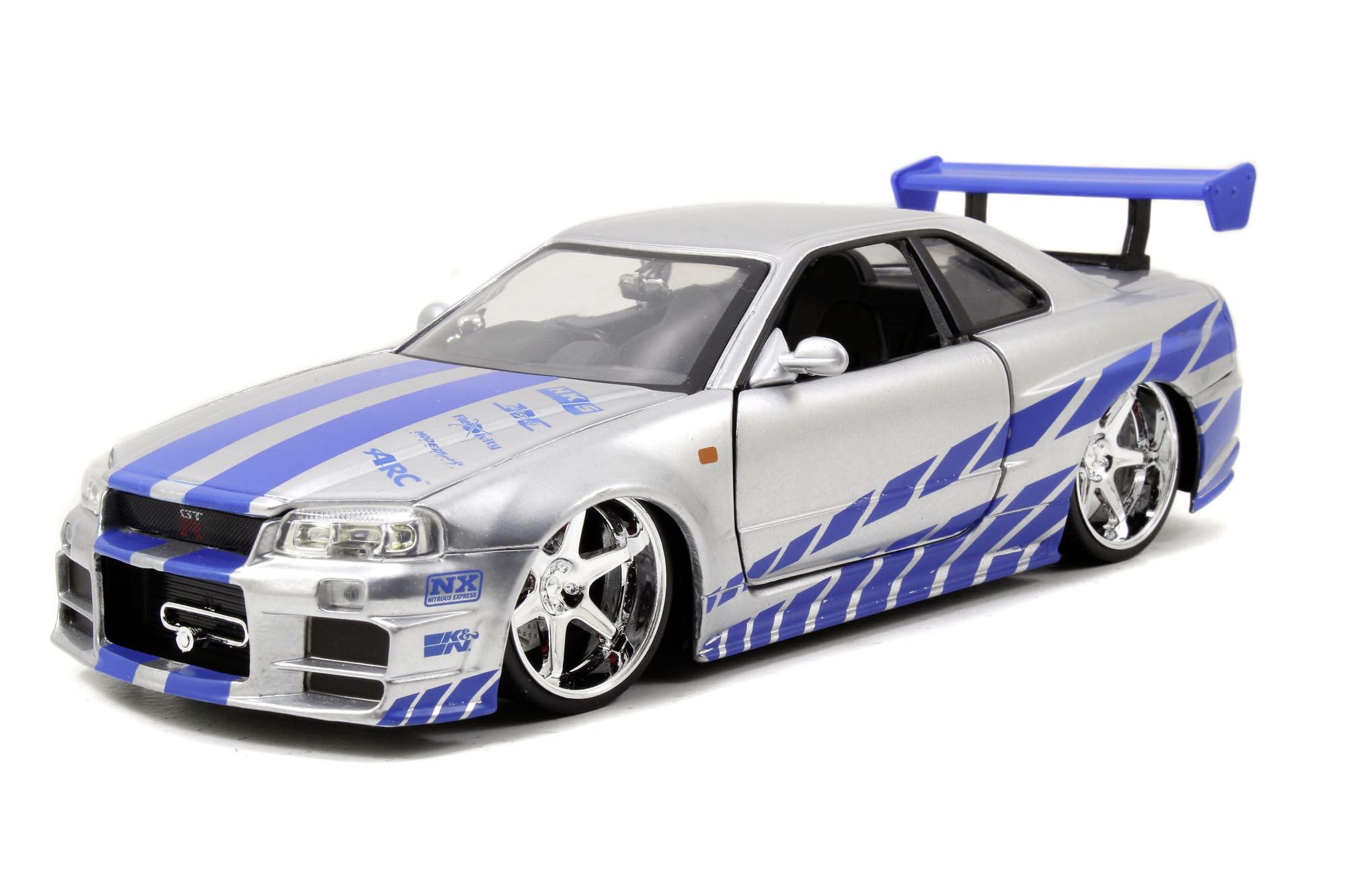 Jada Toys 1/24 Fast&Furious Minicar Brian'S Nissan Skyline Gt-R