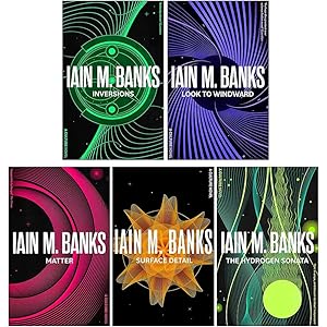 Culture Series 2 : 5 Books Collection Set By Iain M Banks (Inversions, Look To Windward, Matter, Surface Detail, The Hydrogen Sonata)