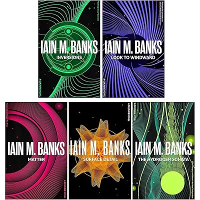 Culture Series 2 : 5 Books Collection Set By Iain M Banks (Inversions, Look To Windward, Matter, Surface Detail, The Hydrogen Sonata)