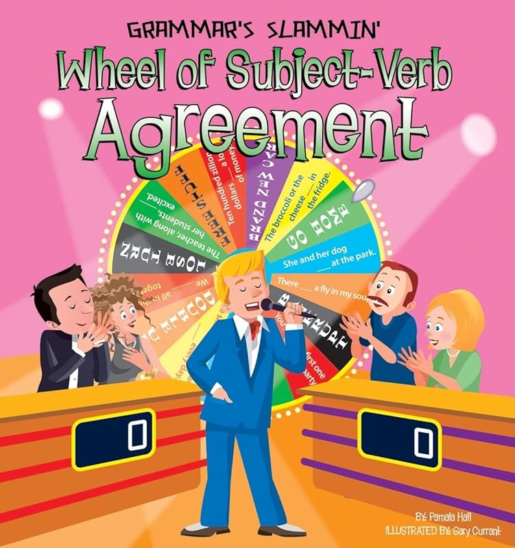 Wheel of Subject-verb Agreement (Grammar's Slammin') by Pamela Hall
