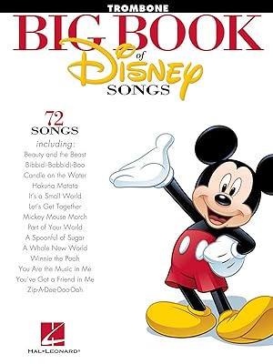The Big Book of Disney Songs: Trombone